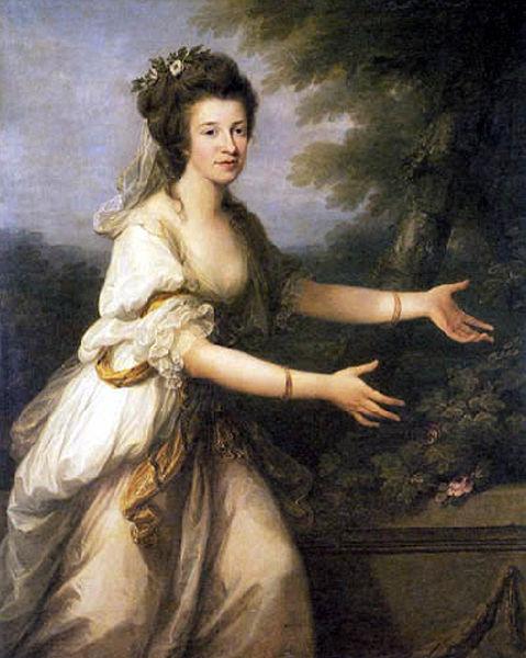 unknow artist Friederike Juliane von Reventlow (1762-1816), Mazenin oil painting image